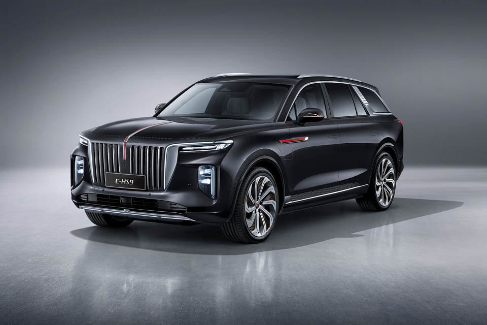Hongqi - Black - front 45 degrees - page image